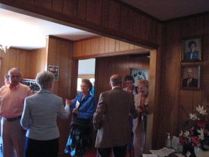 church_8-23-2009_0005 Exiting the Sanctuary