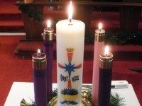 christ candle christ candle