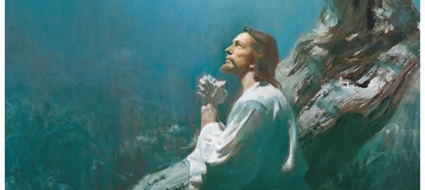 Jesus in the garden of Gethsemane